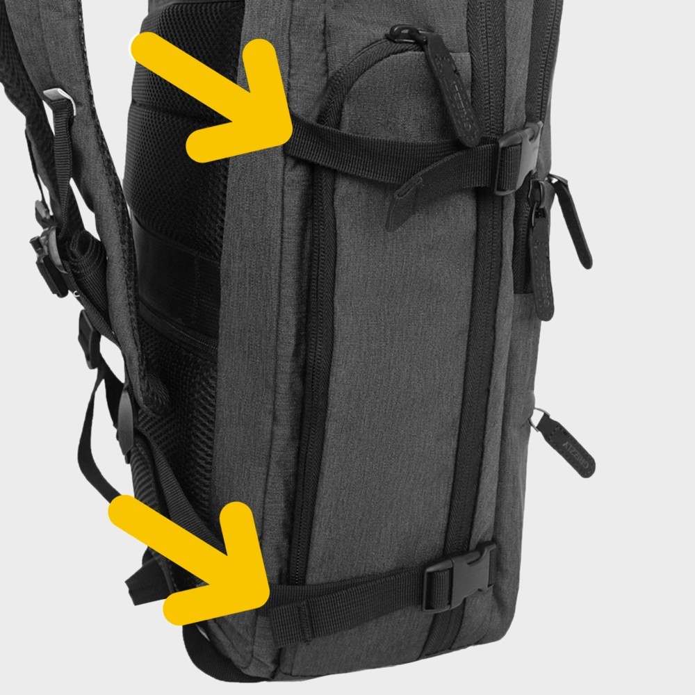 Регулировка объема — невероятная гибкость в использовании рюкзака