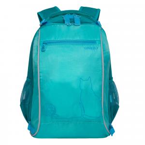 RG-269-1 Рюкзак школьный с мешком (/2 бирюза)