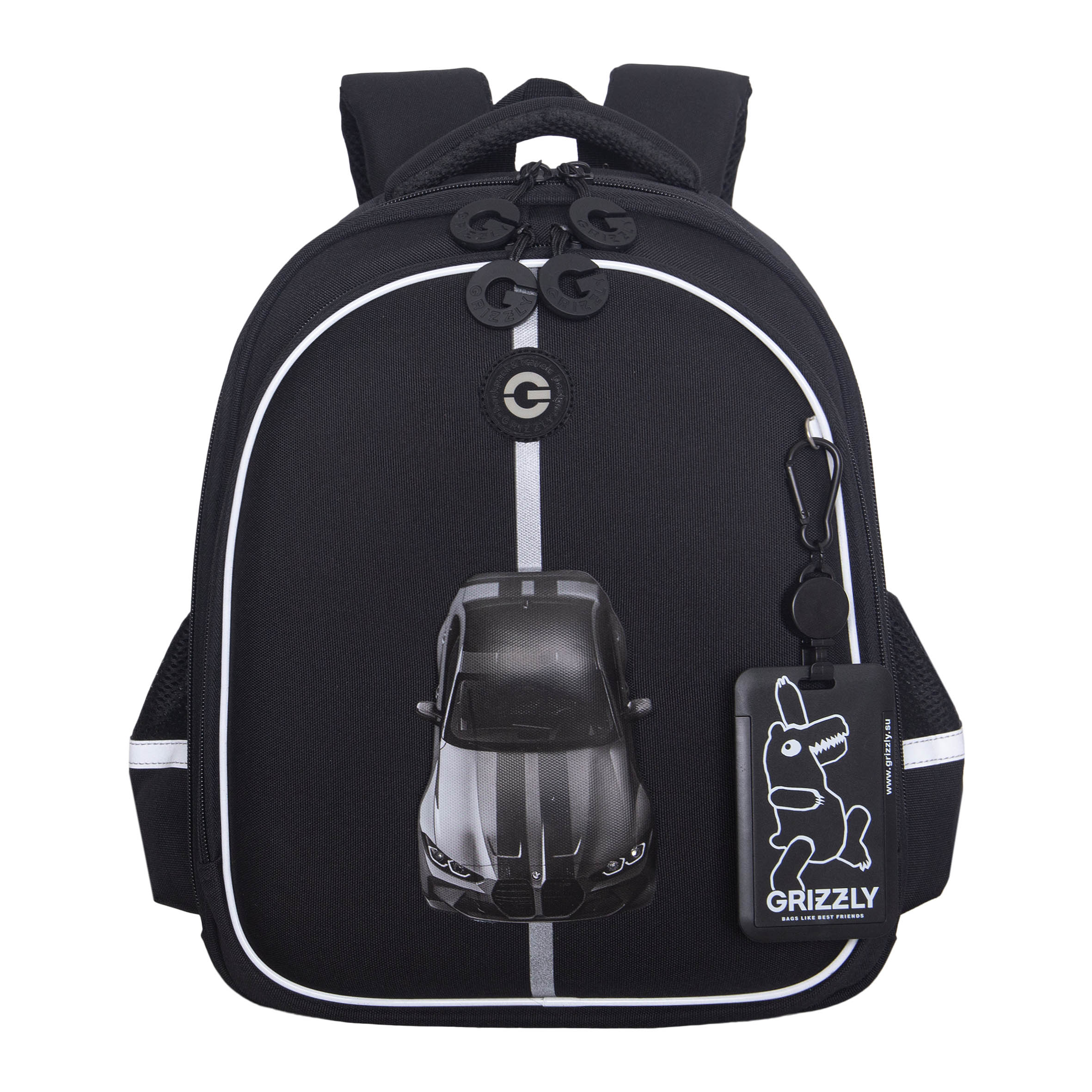 RAz-687-1 Рюкзак школьный с картхолдером на держателе