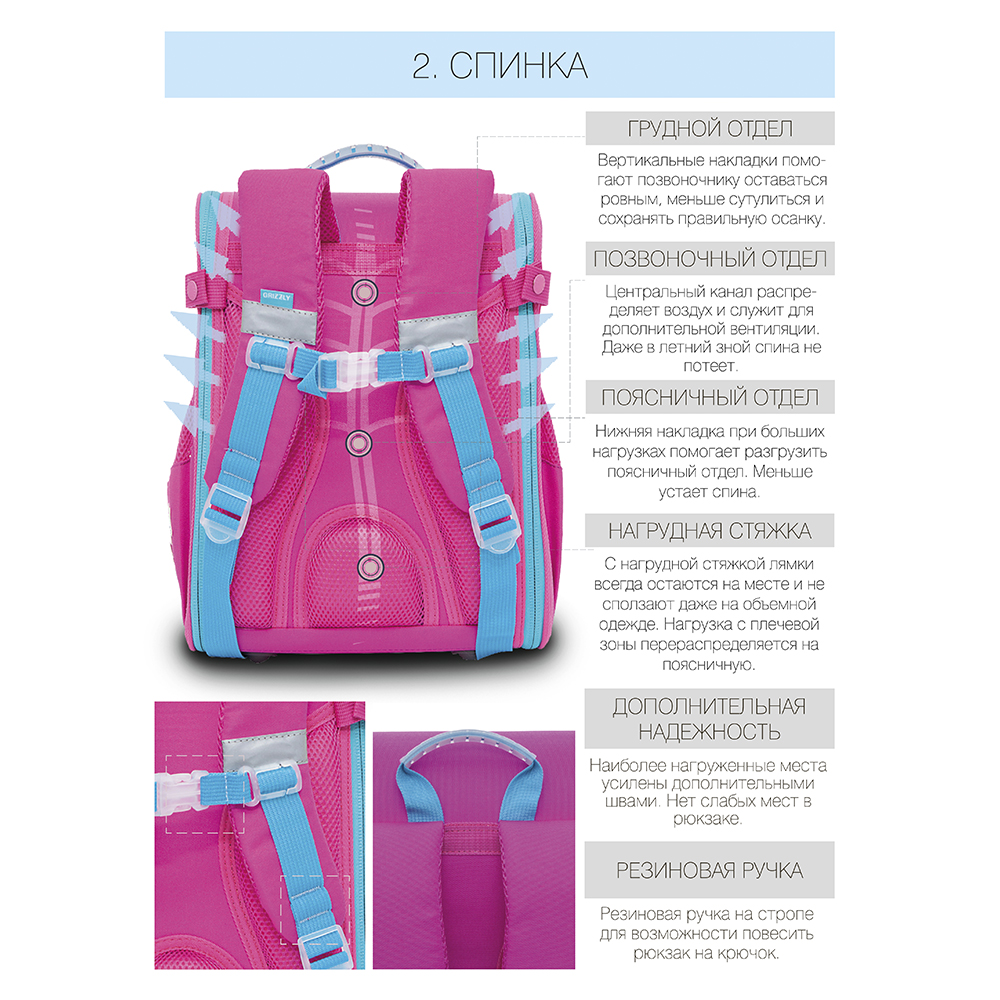 RAl-194-3 Рюкзак школьный