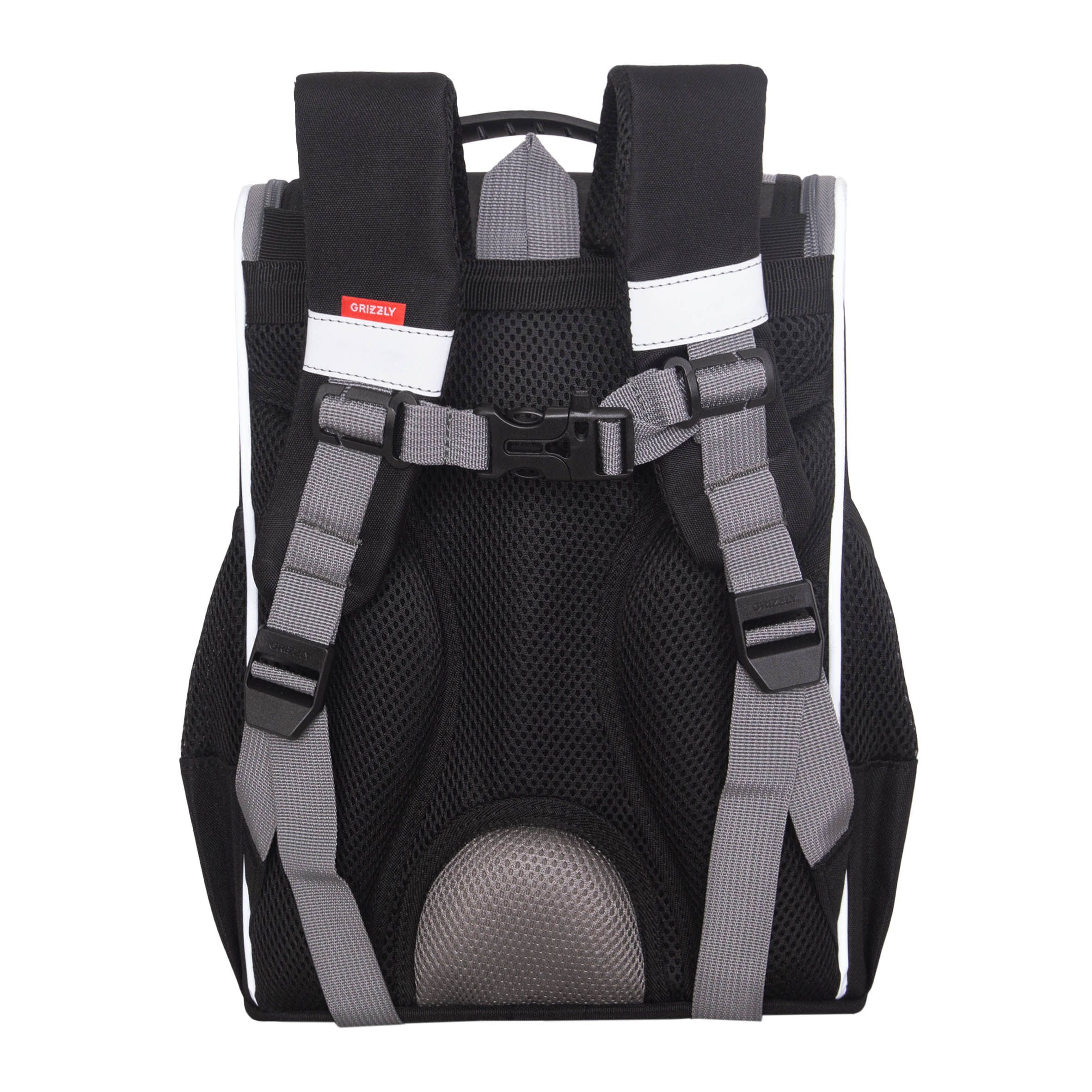 RAm-585-9 Рюкзак школьный с картхолдером на держателе и мешком для обуви