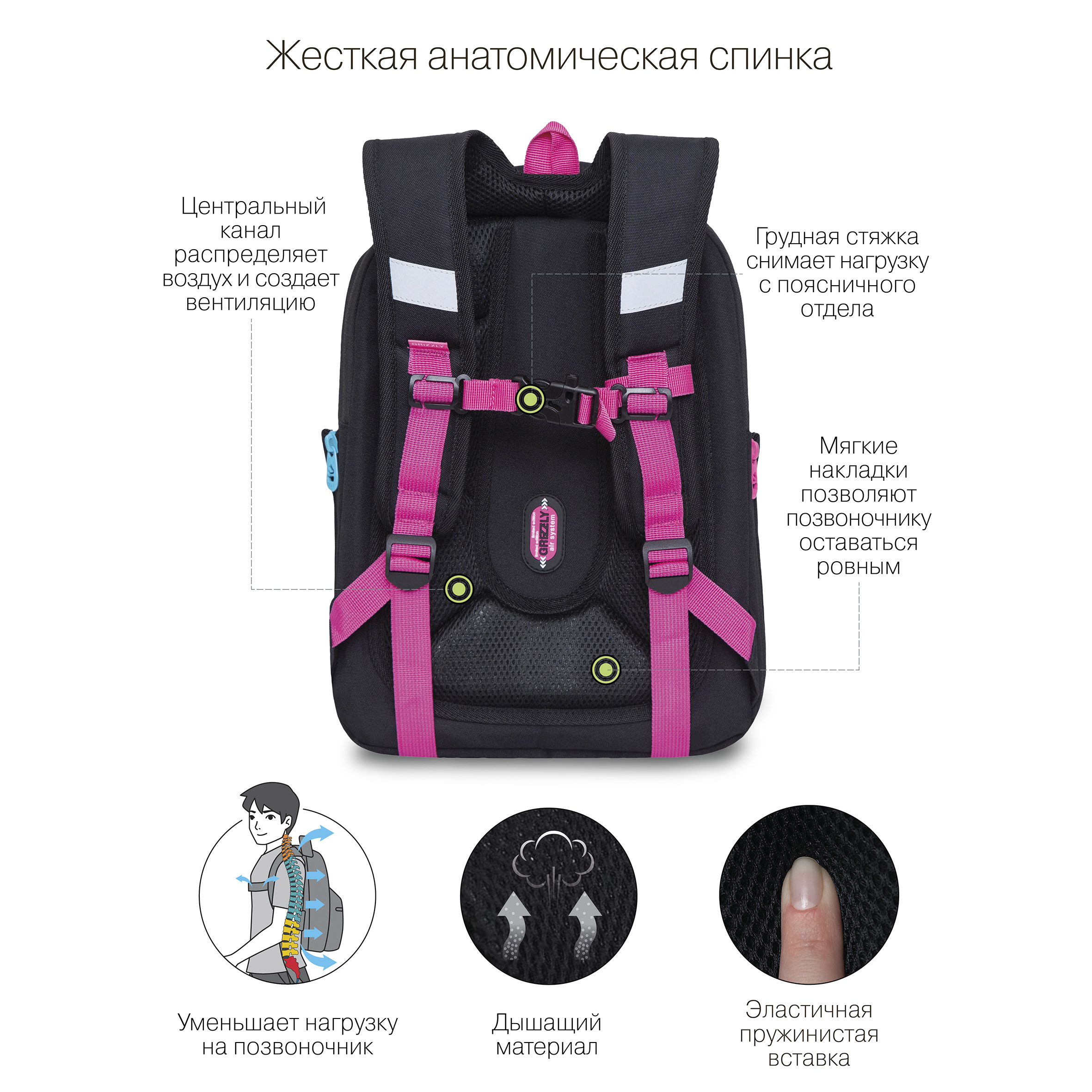 RAf-292-6 Рюкзак школьный