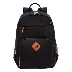 RB-455-1 Рюкзак школьный (/4 черный - коричневый)