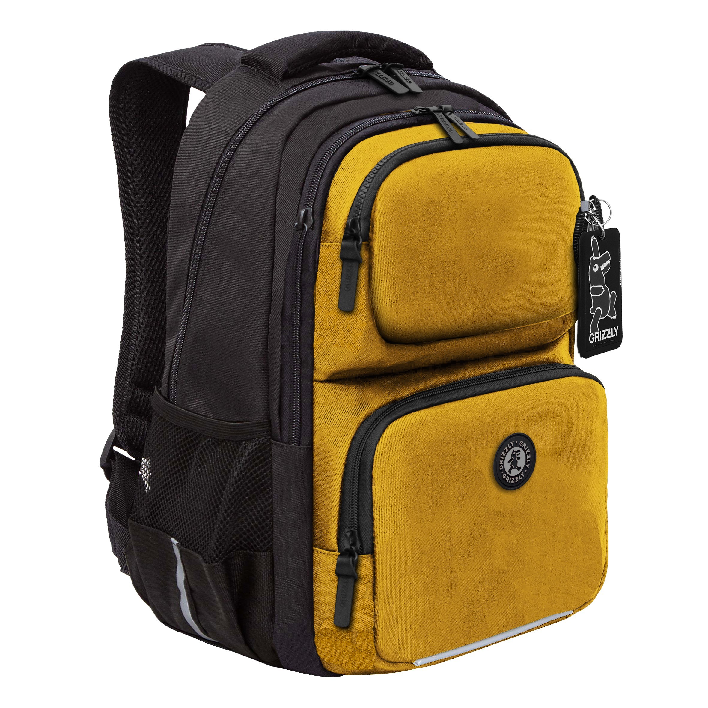 RB-653-4 Рюкзак школьный с картхолдером на держателе