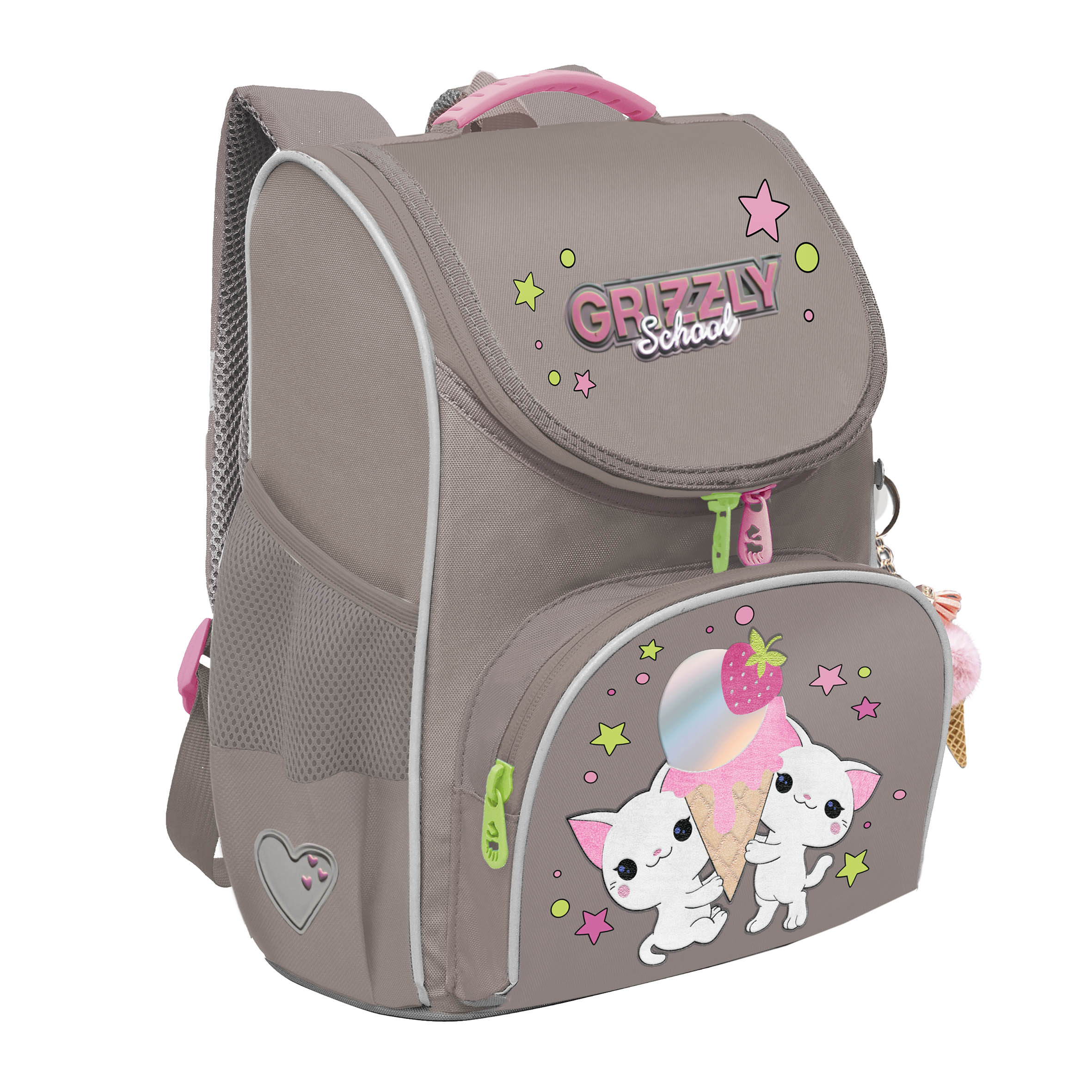 RAm-684-5 Рюкзак школьный с обвесом и мешком для обуви