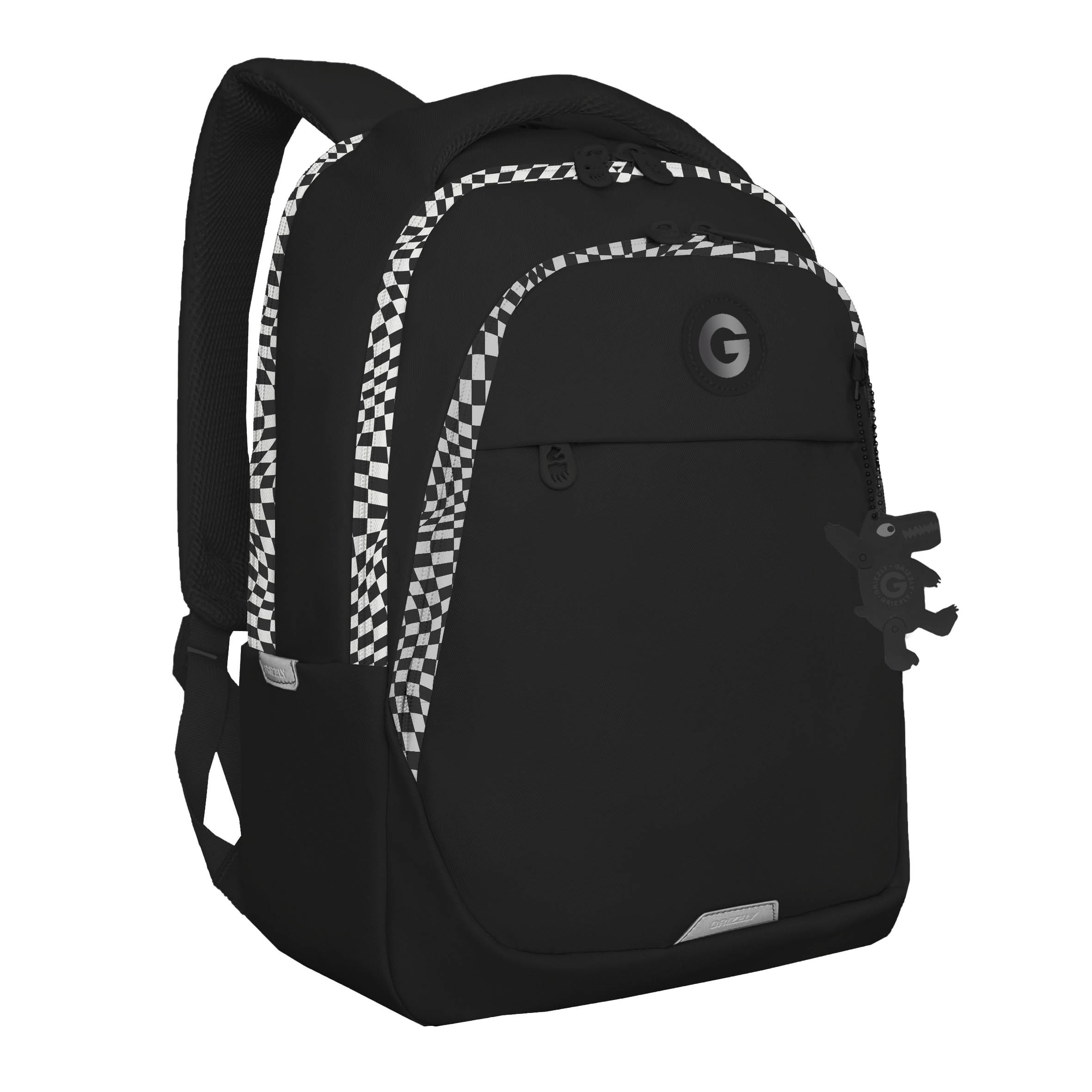 Рюкзак с фирменным обвесом GRIZZLY