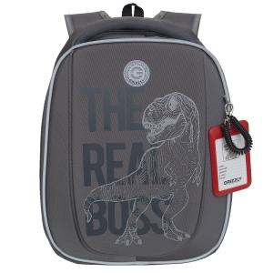 RAf-493-2 Рюкзак школьный (/2 серый)
