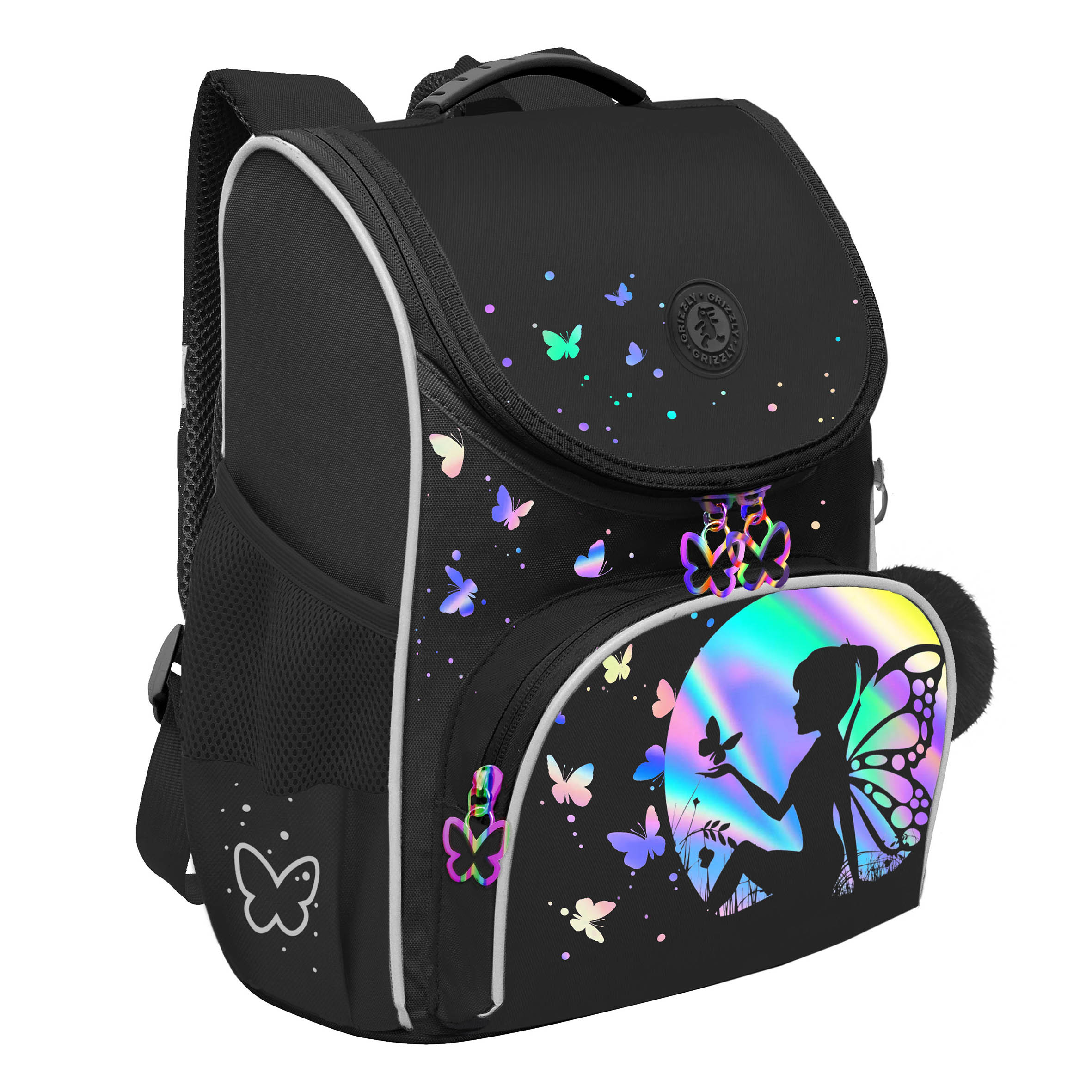 RAm-684-4 Рюкзак школьный с обвесом и мешком для обуви