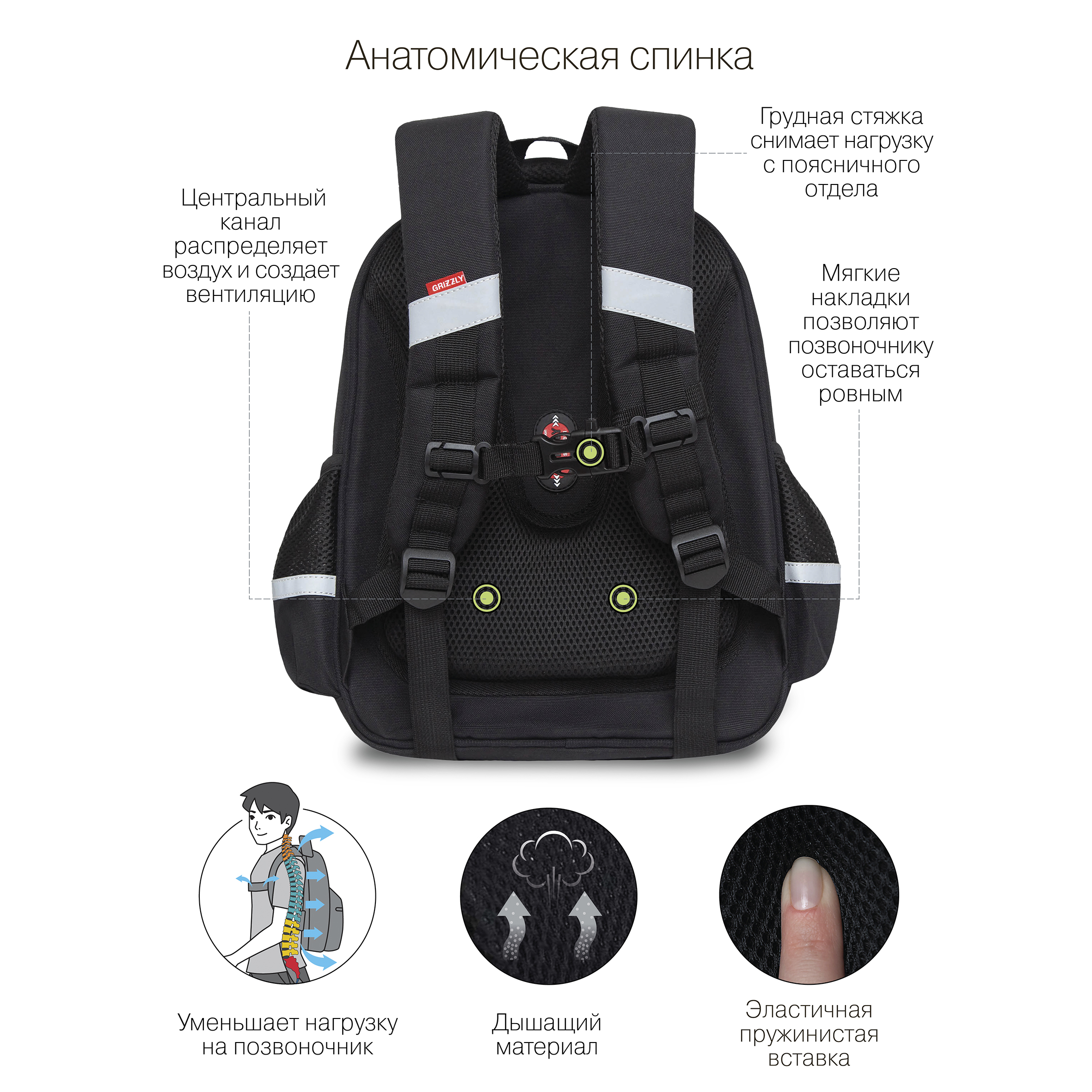 RAz-287-7 Рюкзак школьный