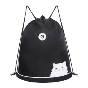 OM-60-114 Мешок для обуви (/1 белый кот)