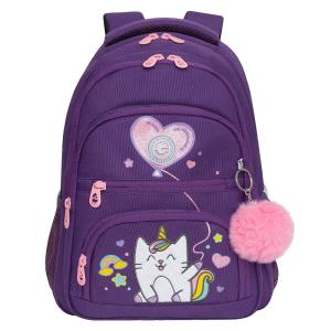 RG-462-3 Рюкзак школьный (/2 фиолетовый)