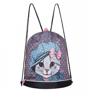 OM-20-1 Мешок для обуви (/1 серый - розовый)