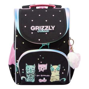 RAm-584-2 Рюкзак школьный с мешком (/2 черный)