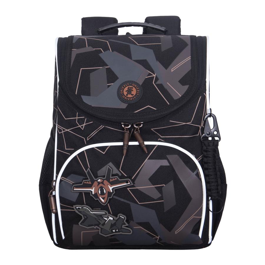 RAm-685-1 Рюкзак школьный с обвесом и мешком для обуви