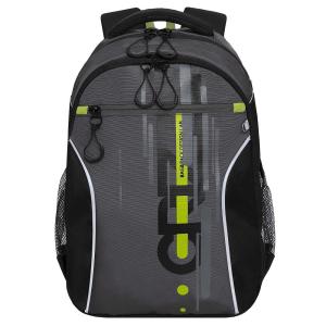 RB-359-1 Рюкзак школьный (/2 черный - темно-серый)