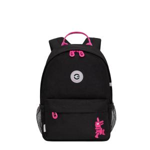 RK-579-2 рюкзак детский (/4 черный - фуксия)