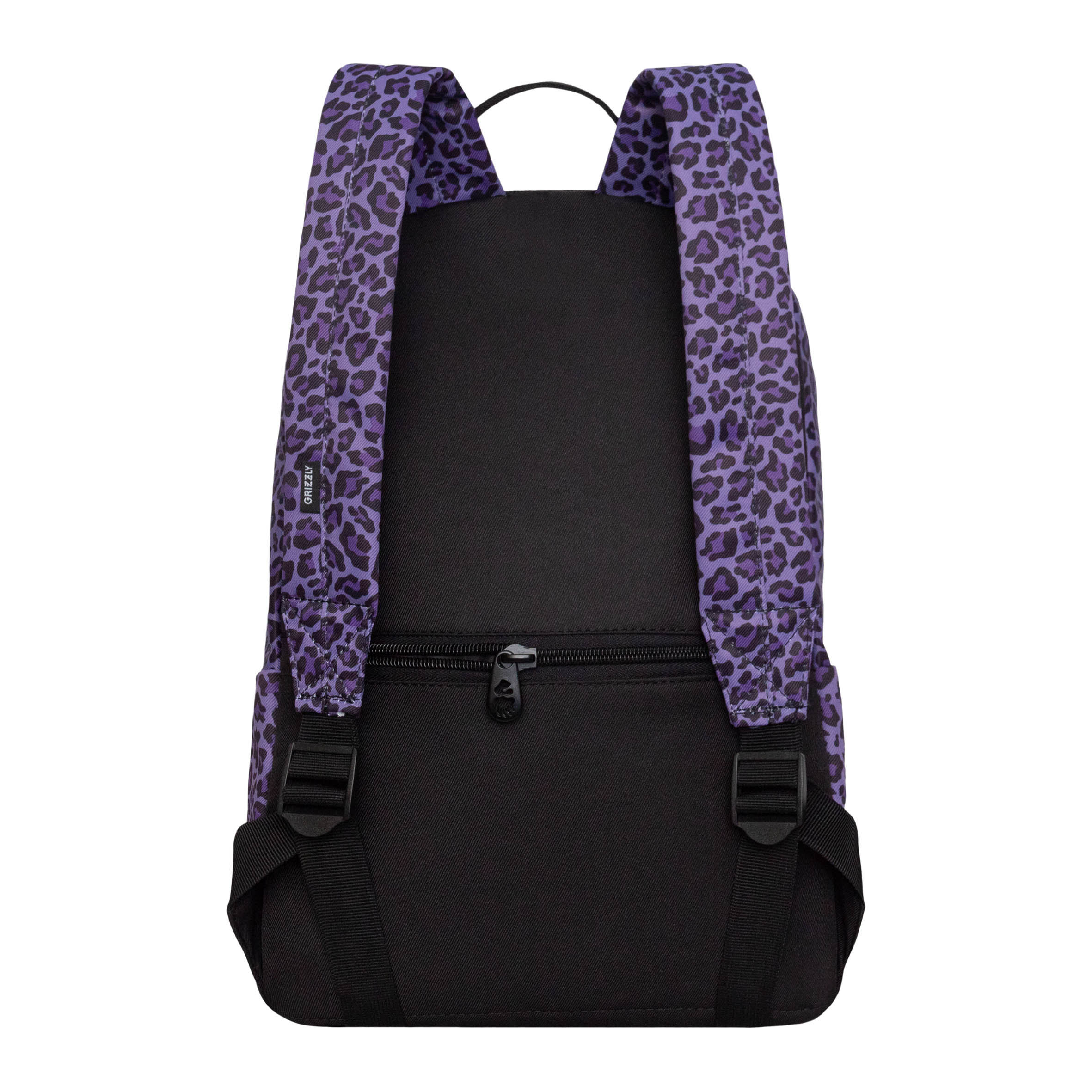 Женский городской рюкзак с анималистичным принтом и обвесом