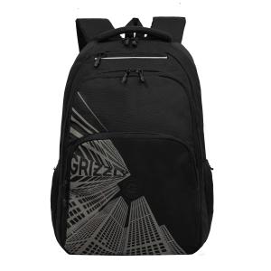 RU-630-5 Рюкзак (/1 черный - серый)