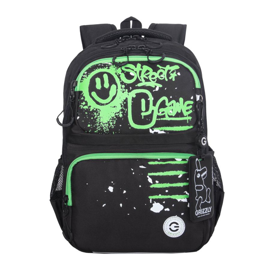 RB-453-1 Рюкзак школьный с картхолдером на держателе