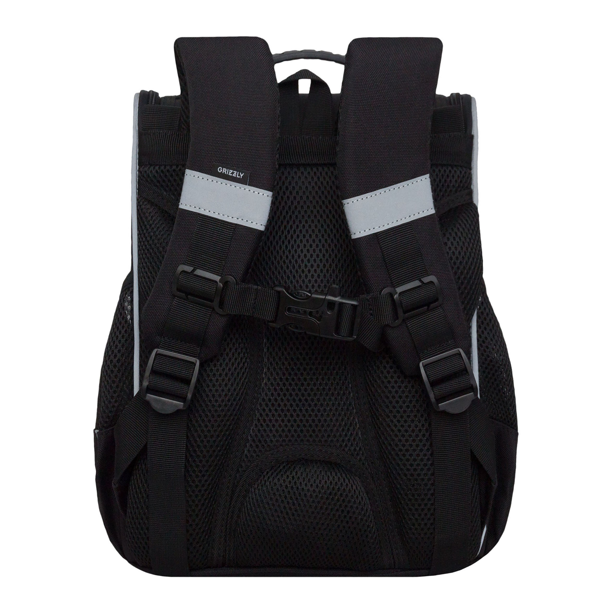 RAm-685-6 Рюкзак школьный с картхолдером на держателе и мешком для обуви