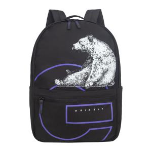 RQL-614-1 Рюкзак (/3 черный - фиолетовый)