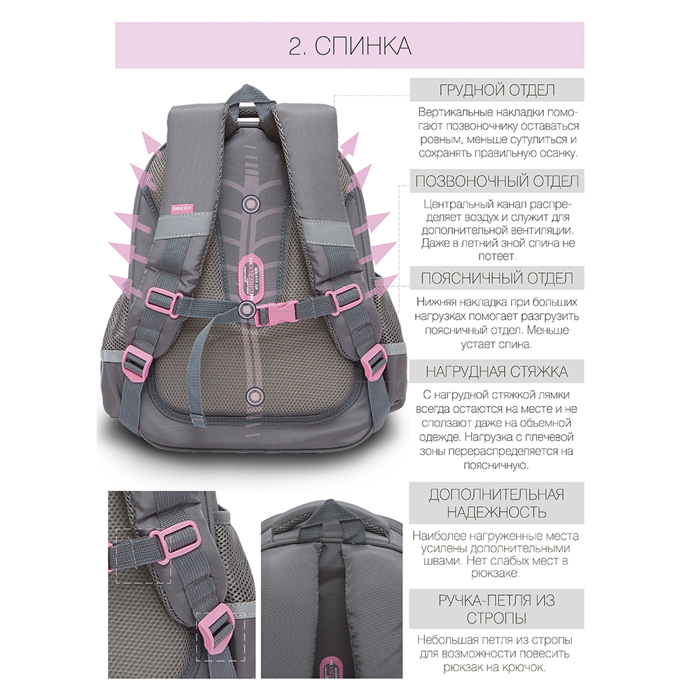 RAz-186-3 Рюкзак школьный