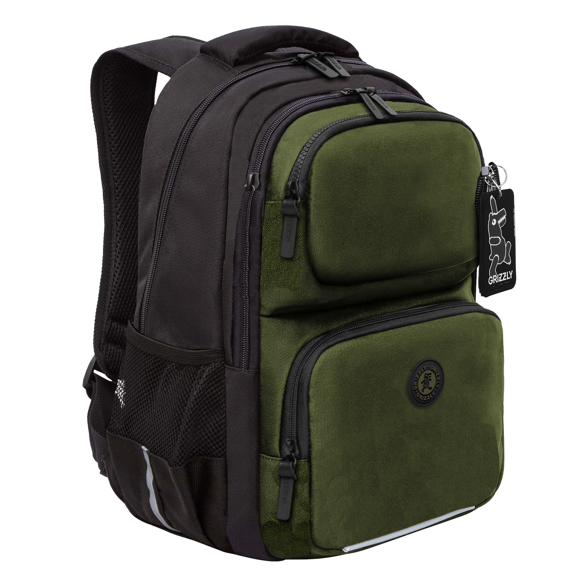 RB-653-4 Рюкзак школьный с картхолдером на держателе