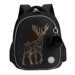 RAz-686-4 Рюкзак школьный с обвесом (/1 черный - золото)