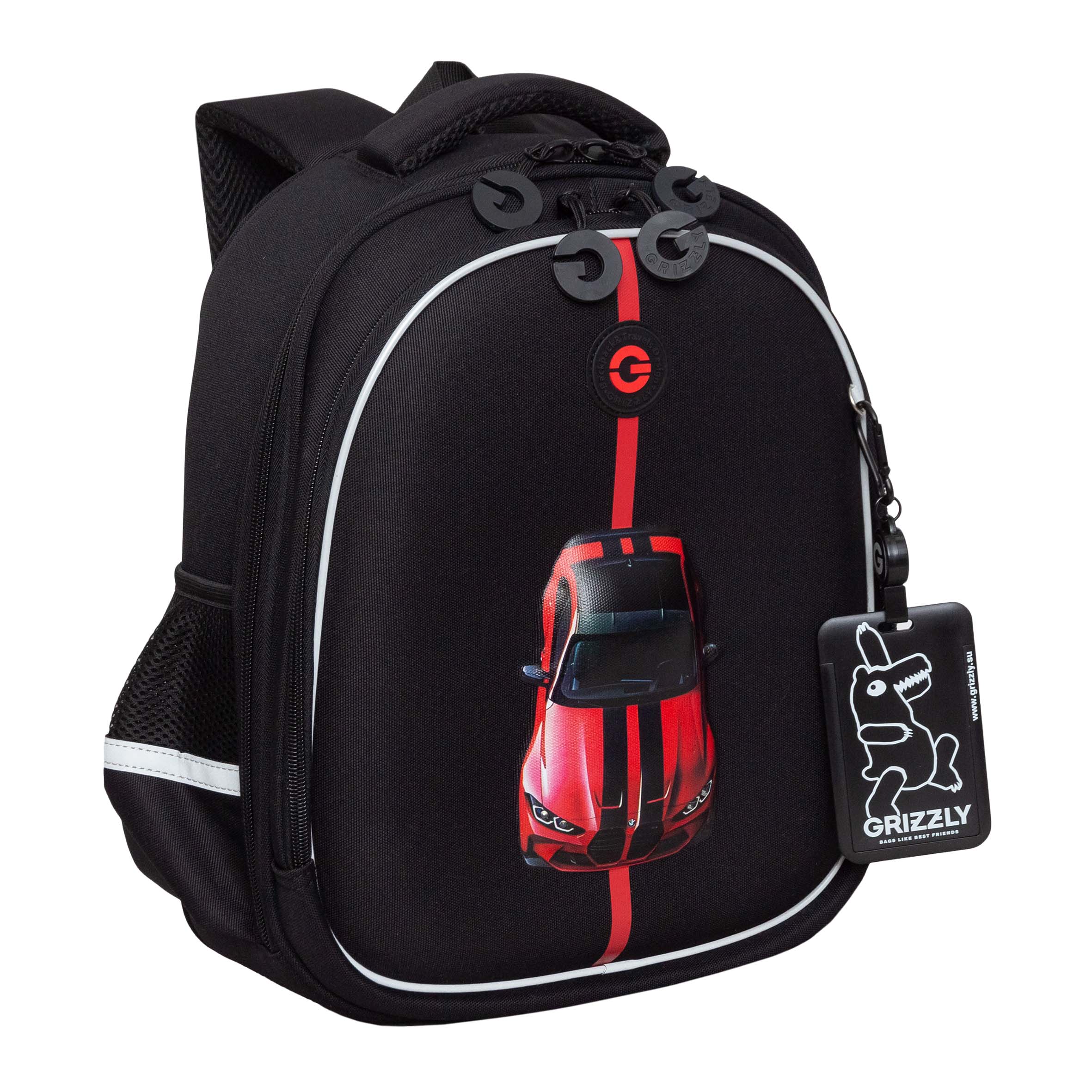 Ранец школьный с картхолдером на держателе