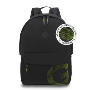 RQL-617-5 Рюкзак (/3 черный - салатовый)