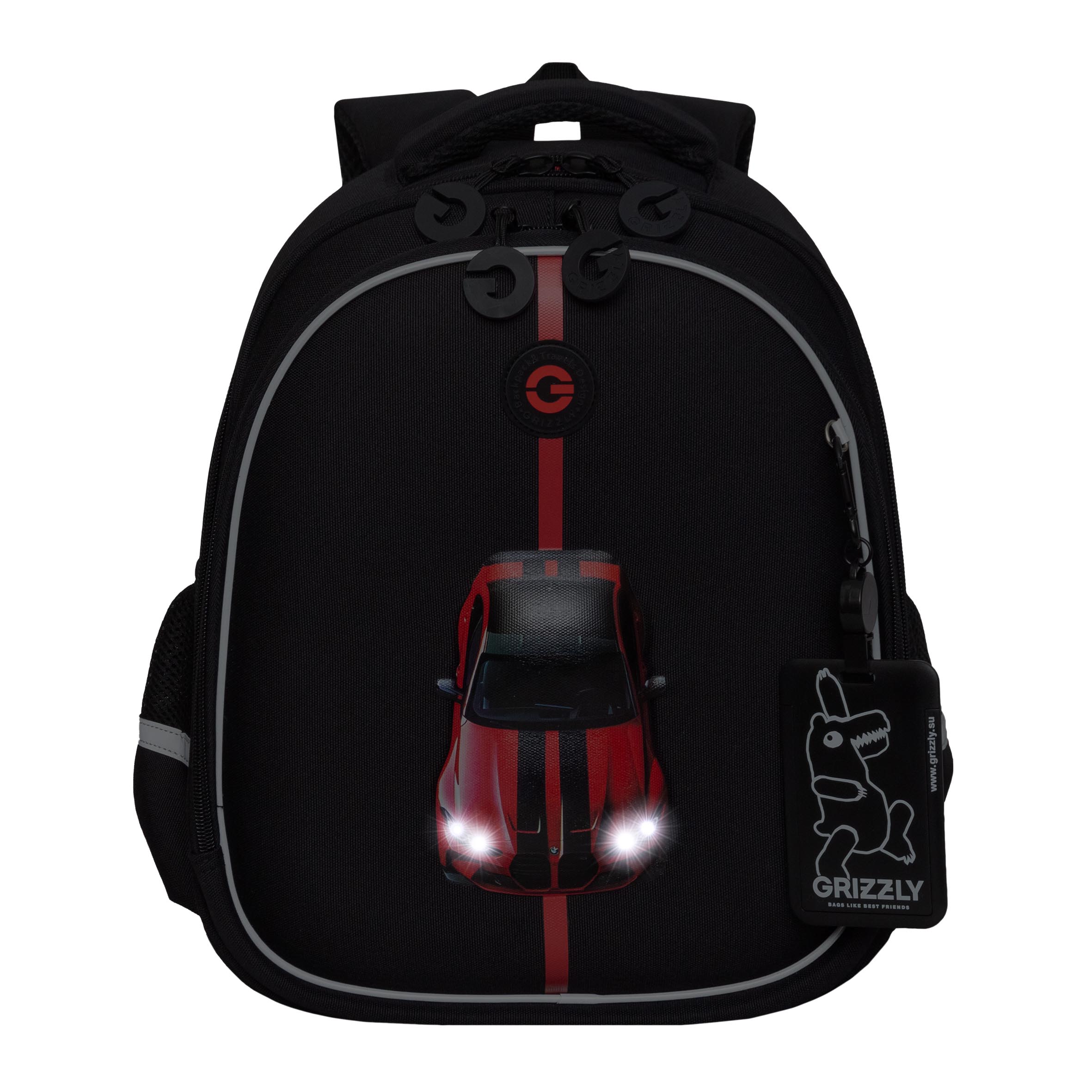 Ранец школьный с картхолдером на держателе