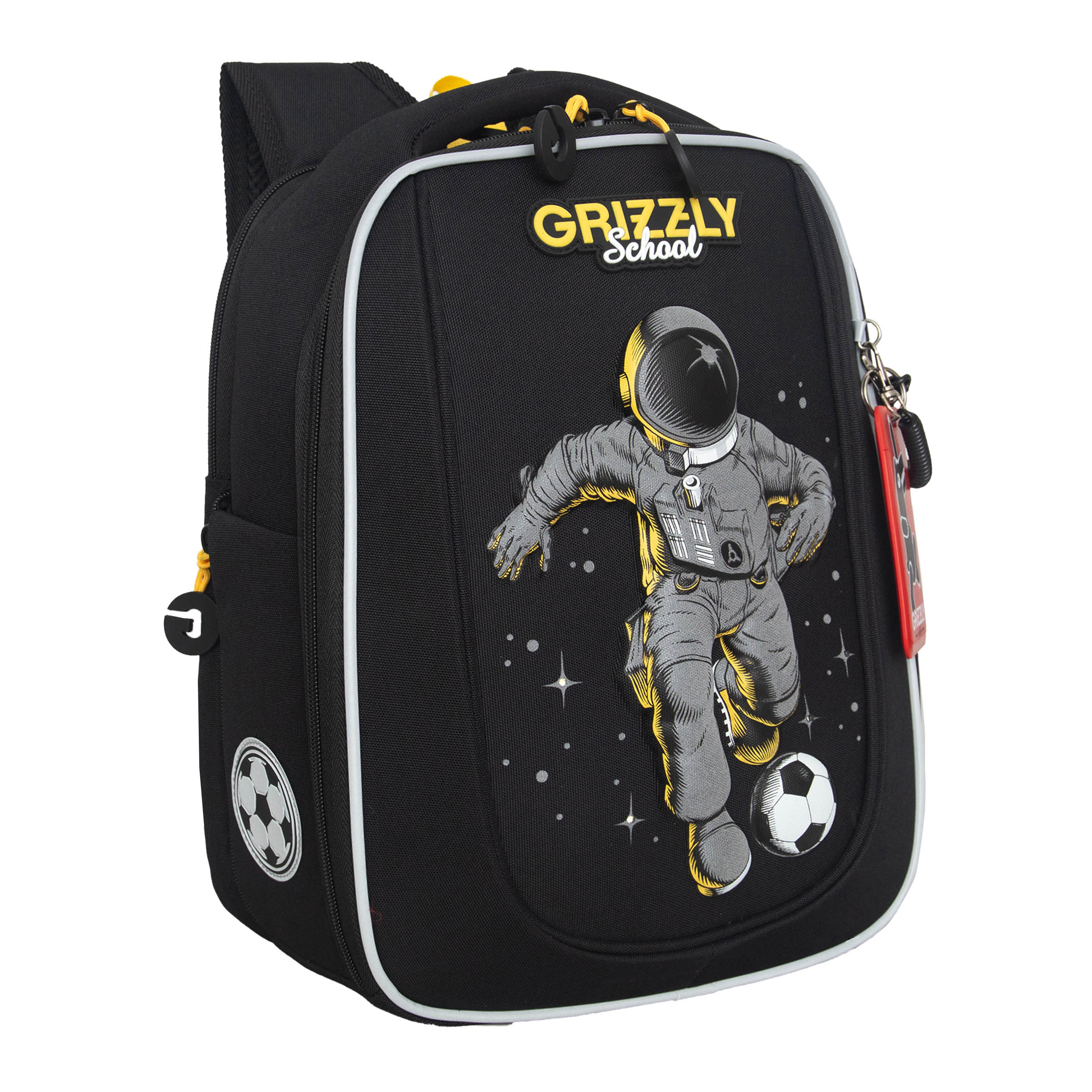 RAf-393-6 Рюкзак школьный с картхолдером на держателе