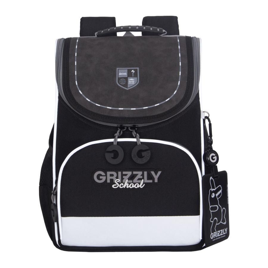 RAm-585-9 Рюкзак школьный с картхолдером на держателе и мешком для обуви