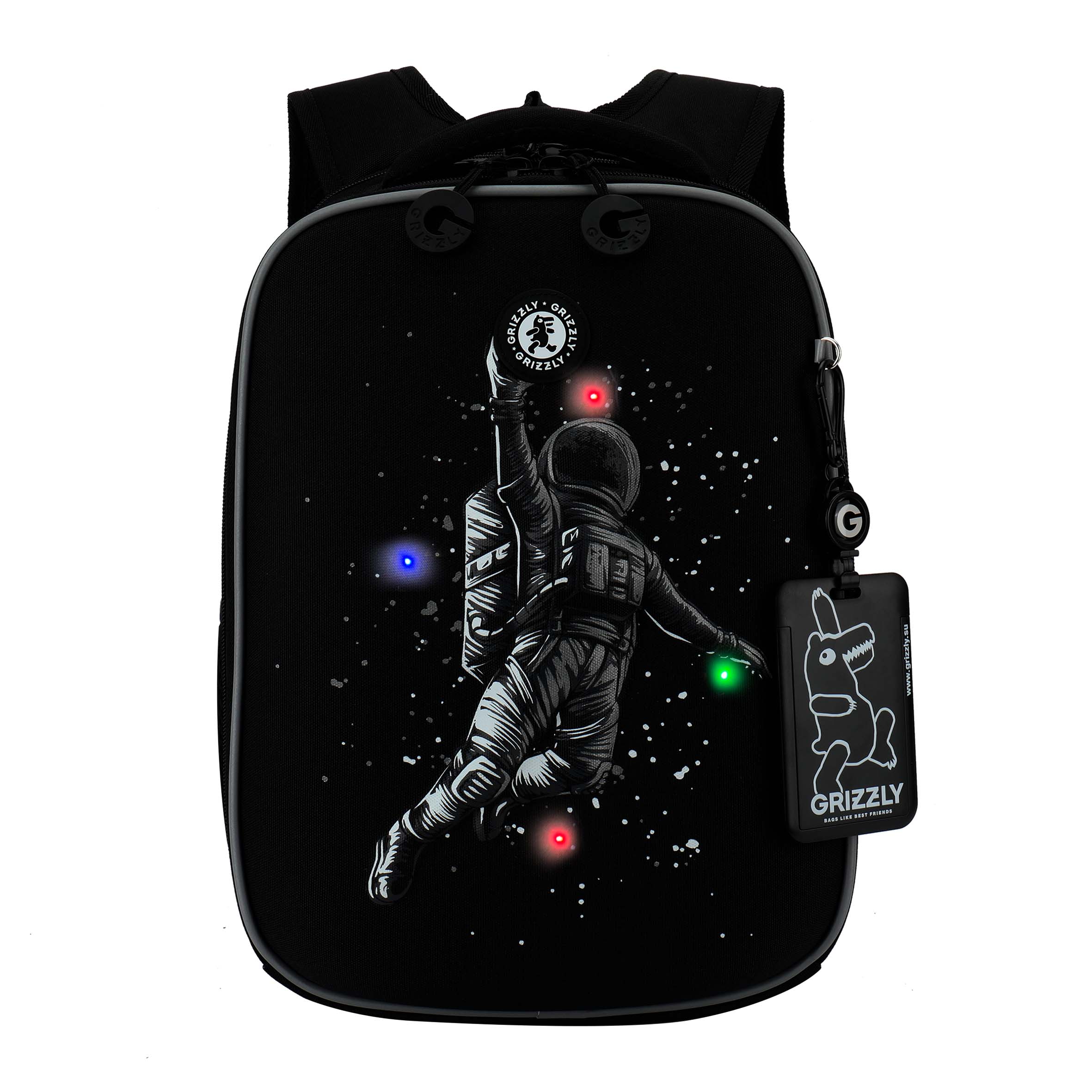 RAw-695-7 Рюкзак школьный с картхолдером на держателе