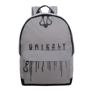 RQL-617-2 Рюкзак (/1 черный - светло-серый)