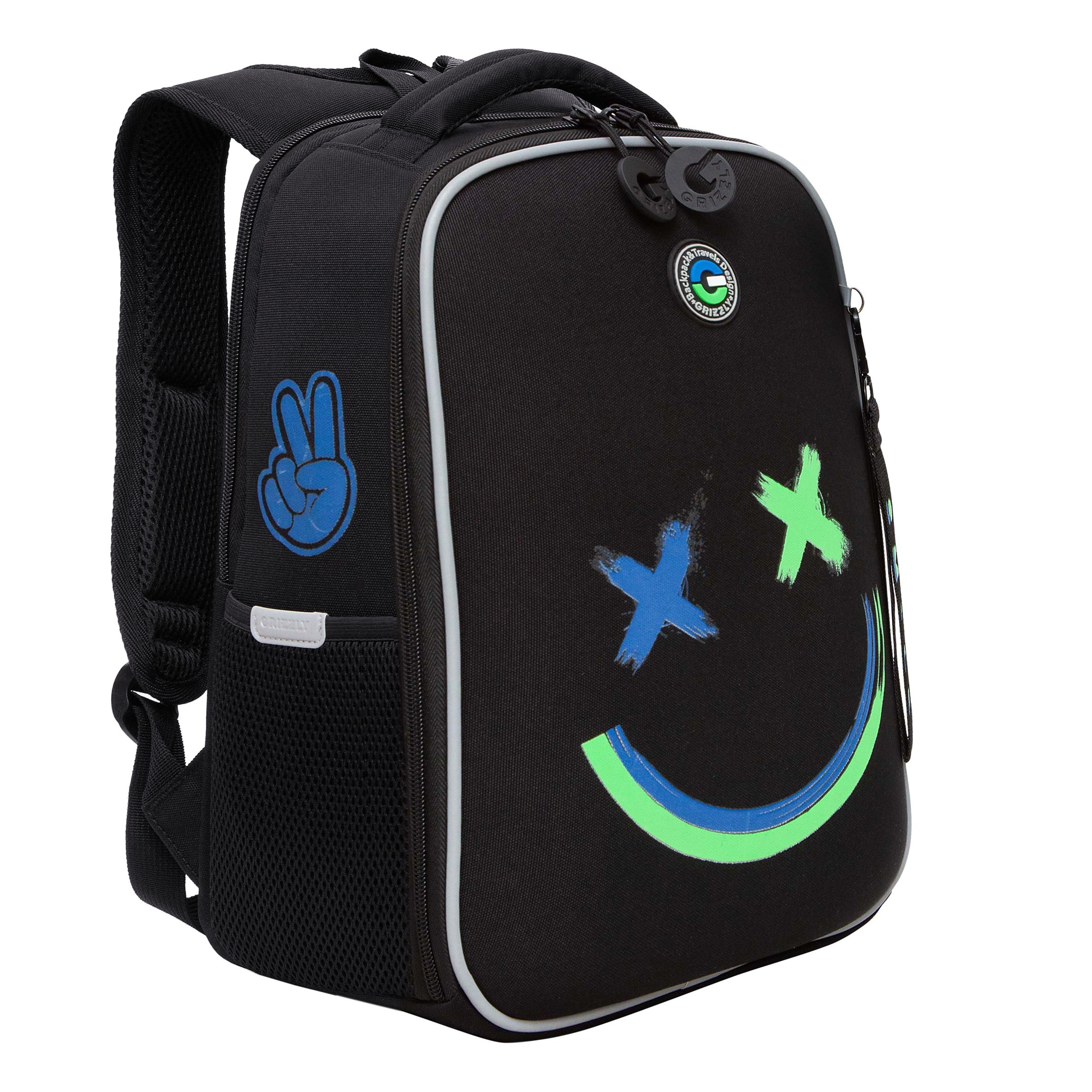 RAw-695-9 Рюкзак школьный с обвесом