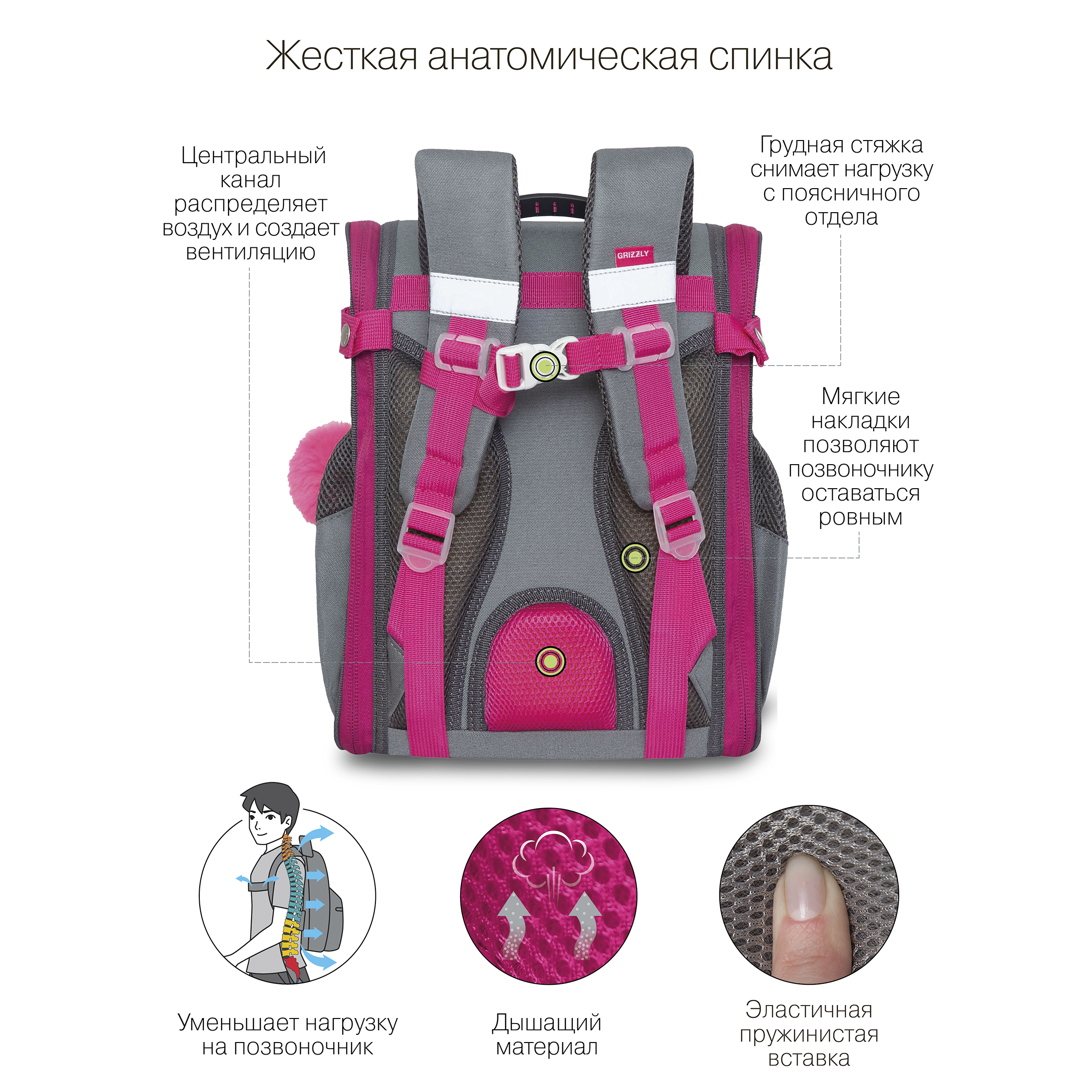 RAl-294-2 Рюкзак школьный