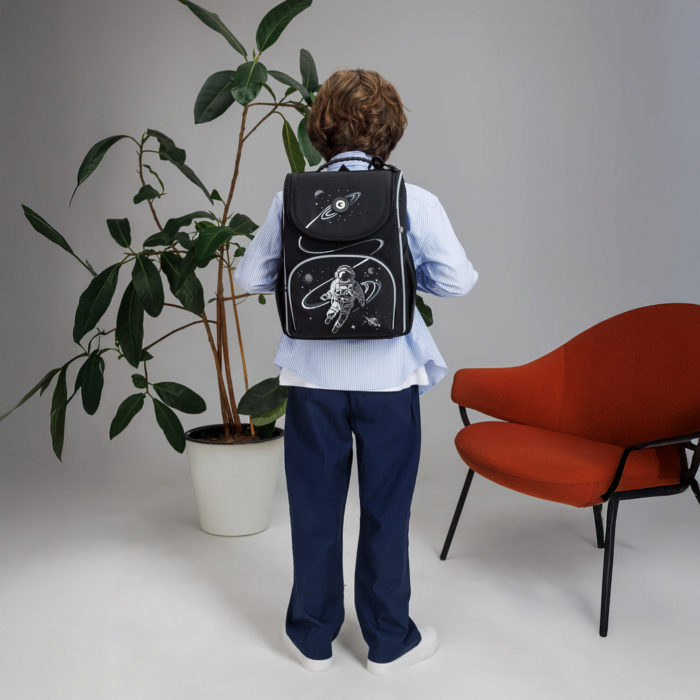 RAm-585-4 Рюкзак школьный с мешком