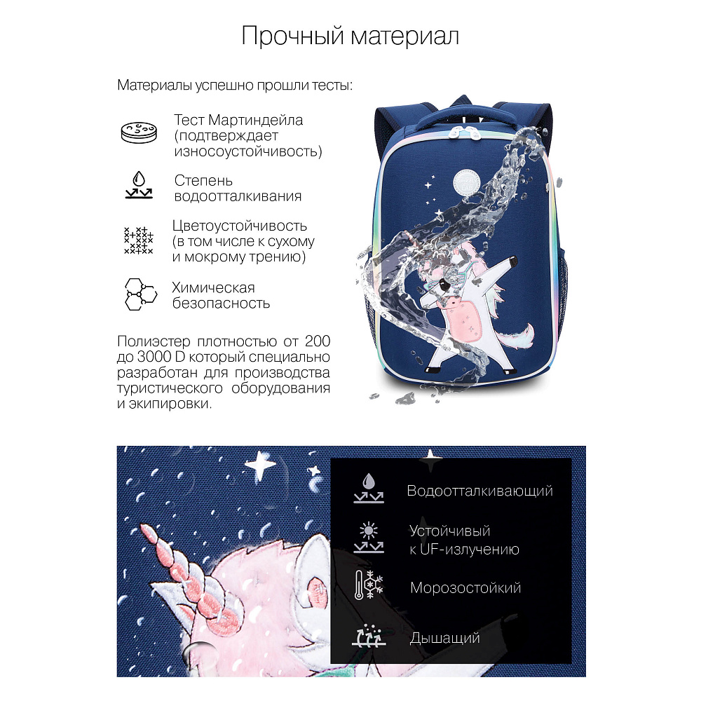 RG-265-2 Рюкзак школьный