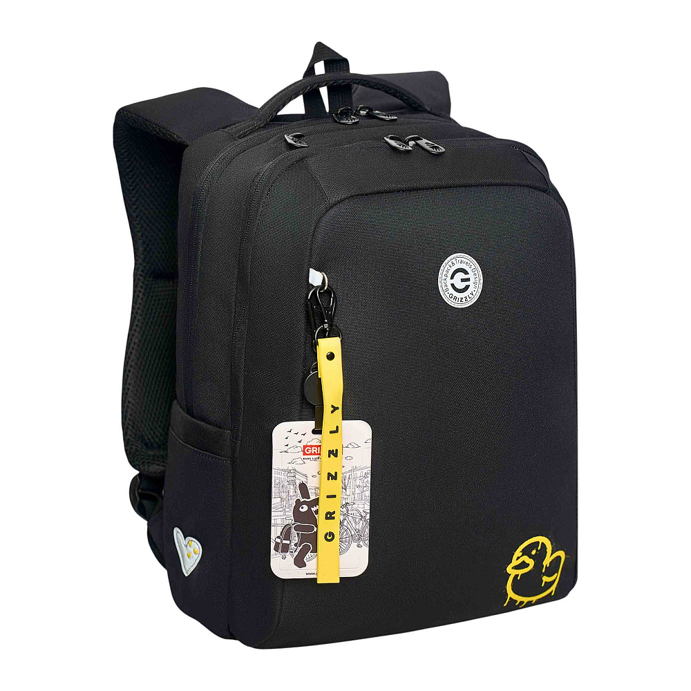 RG-666-2 Рюкзак школьный с картхолдером на держателе