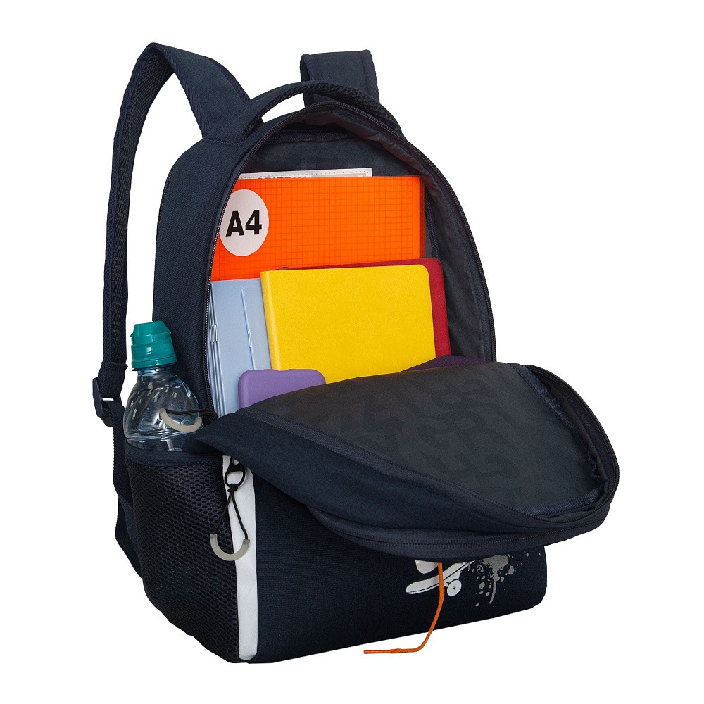 RB-651-5 Рюкзак школьный с картхолдером на держателе