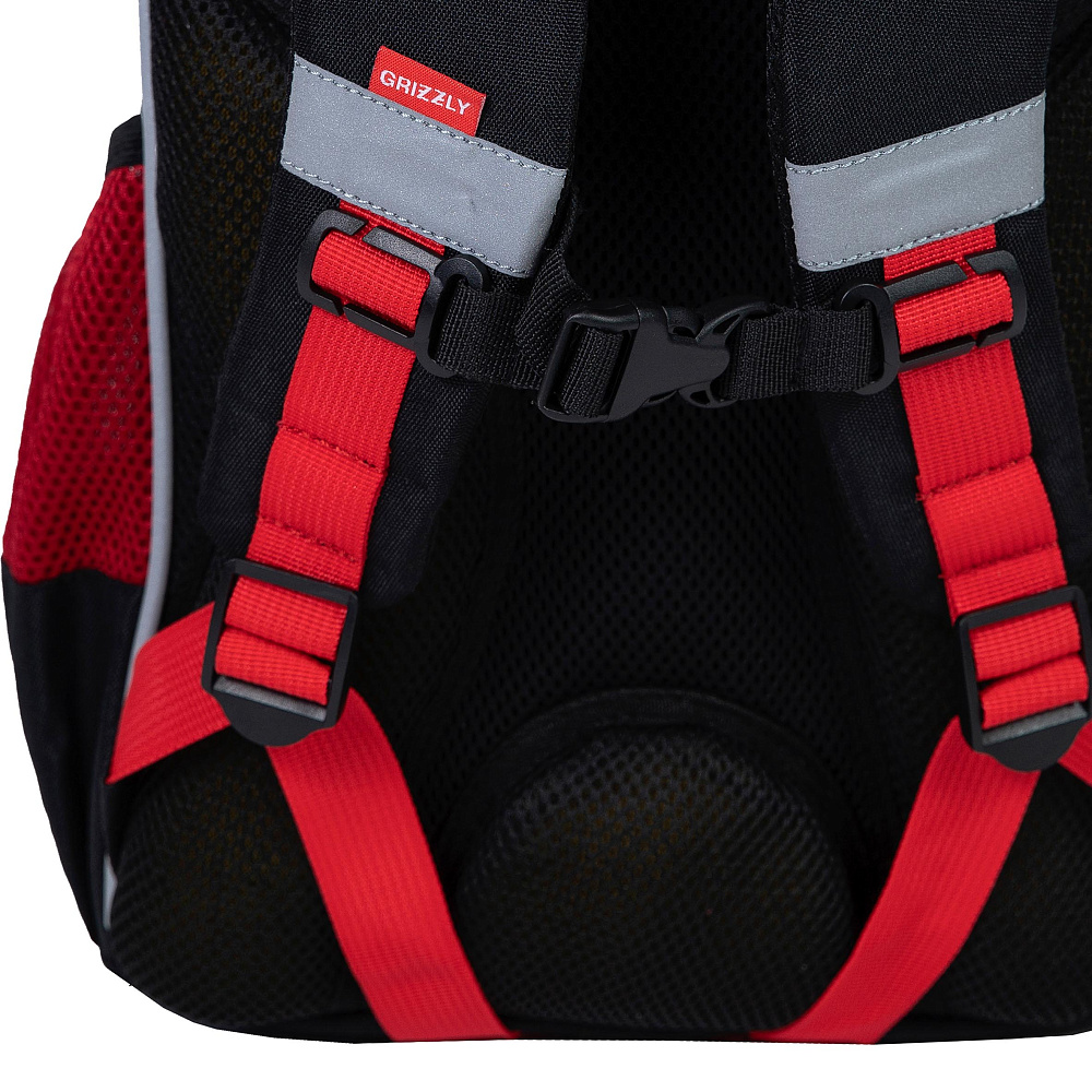 RAm-285-1 Рюкзак школьный с мешком