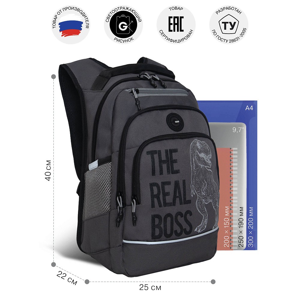 RB-450-3 Рюкзак школьный