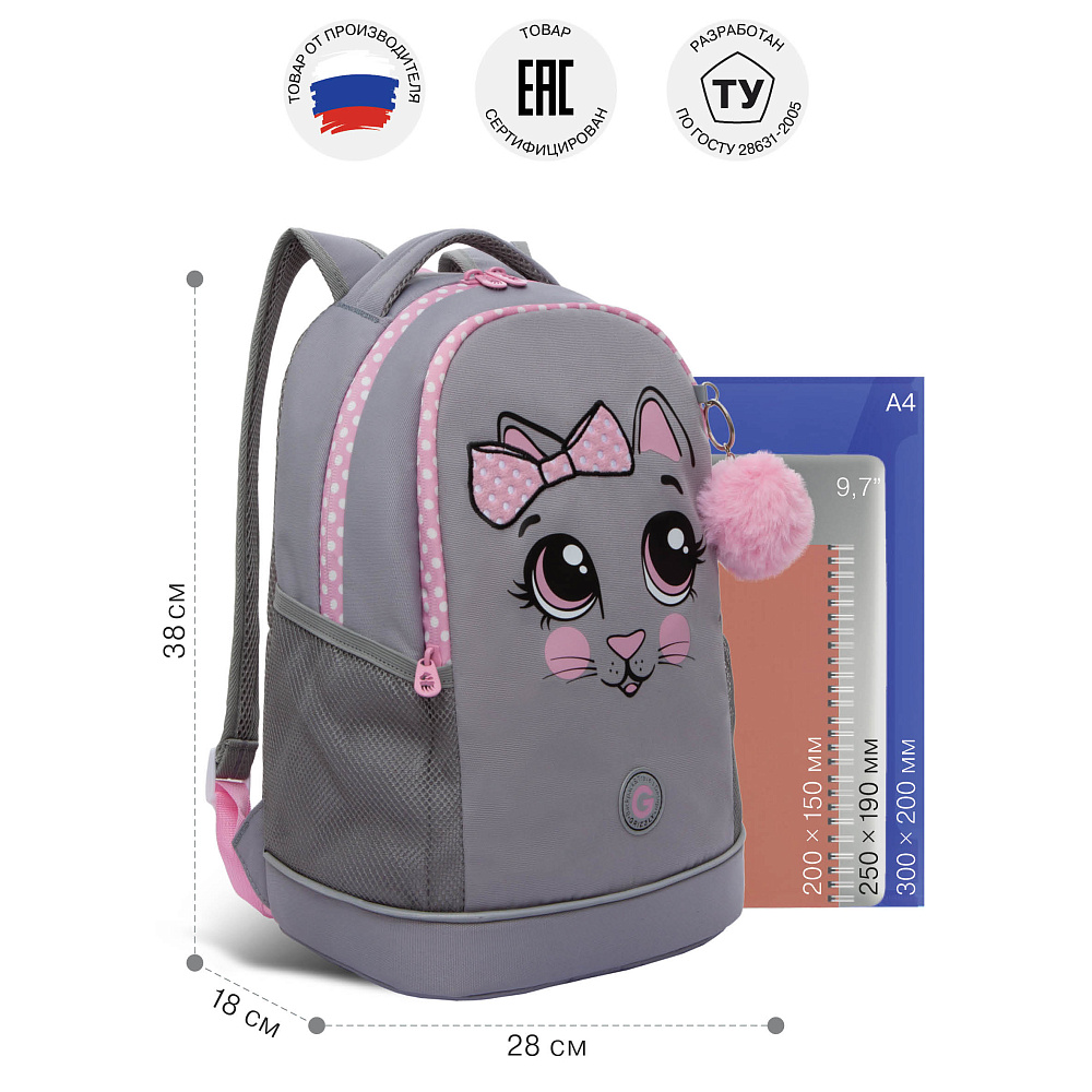 RG-563-1 Рюкзак школьный
