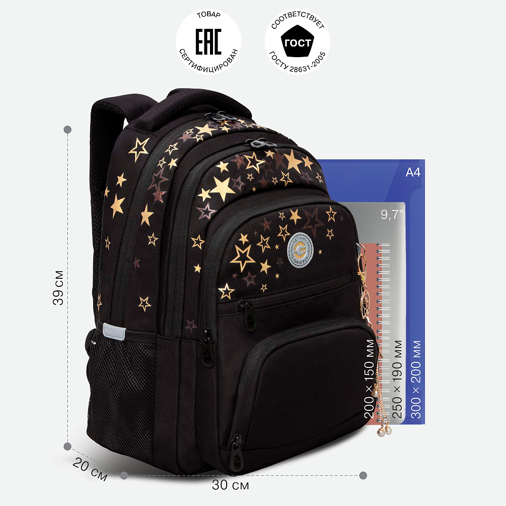 RG-462-2 Рюкзак школьный с обвесом