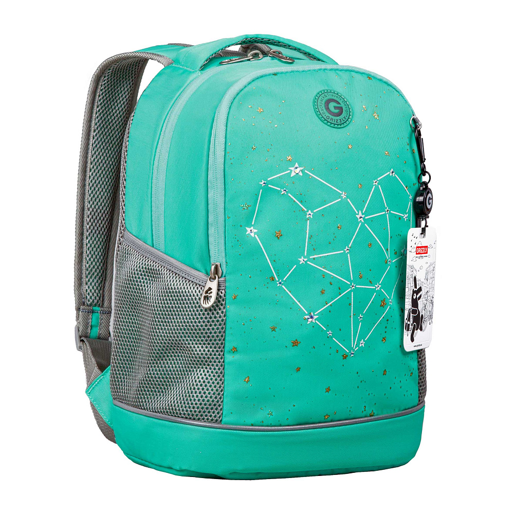 RG-663-6 Рюкзак школьный с картхолдером на держателе