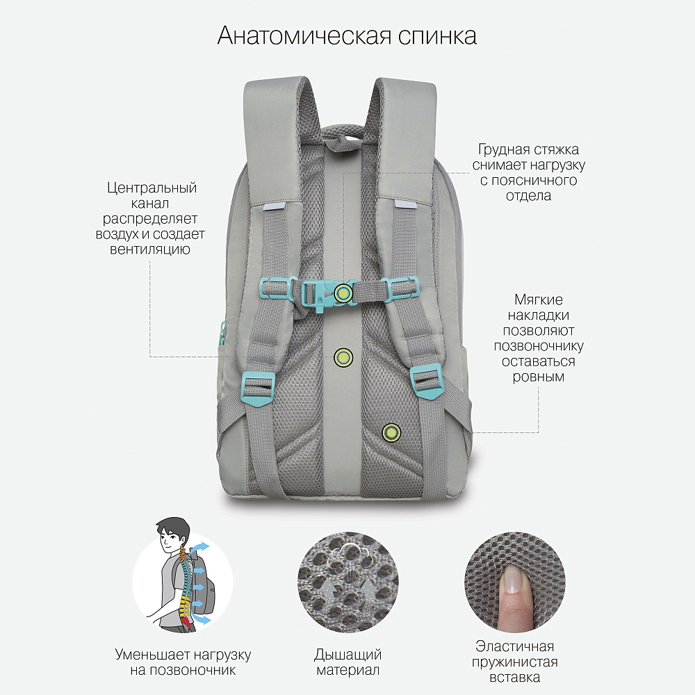 RG-367-3 Рюкзак школьный