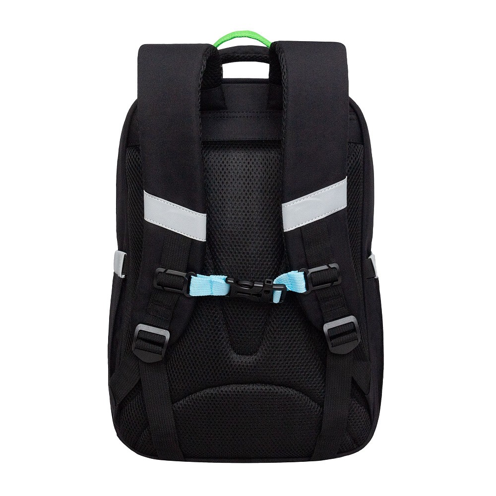 RAn-589-3 Рюкзак школьный с чехлом для мелочей