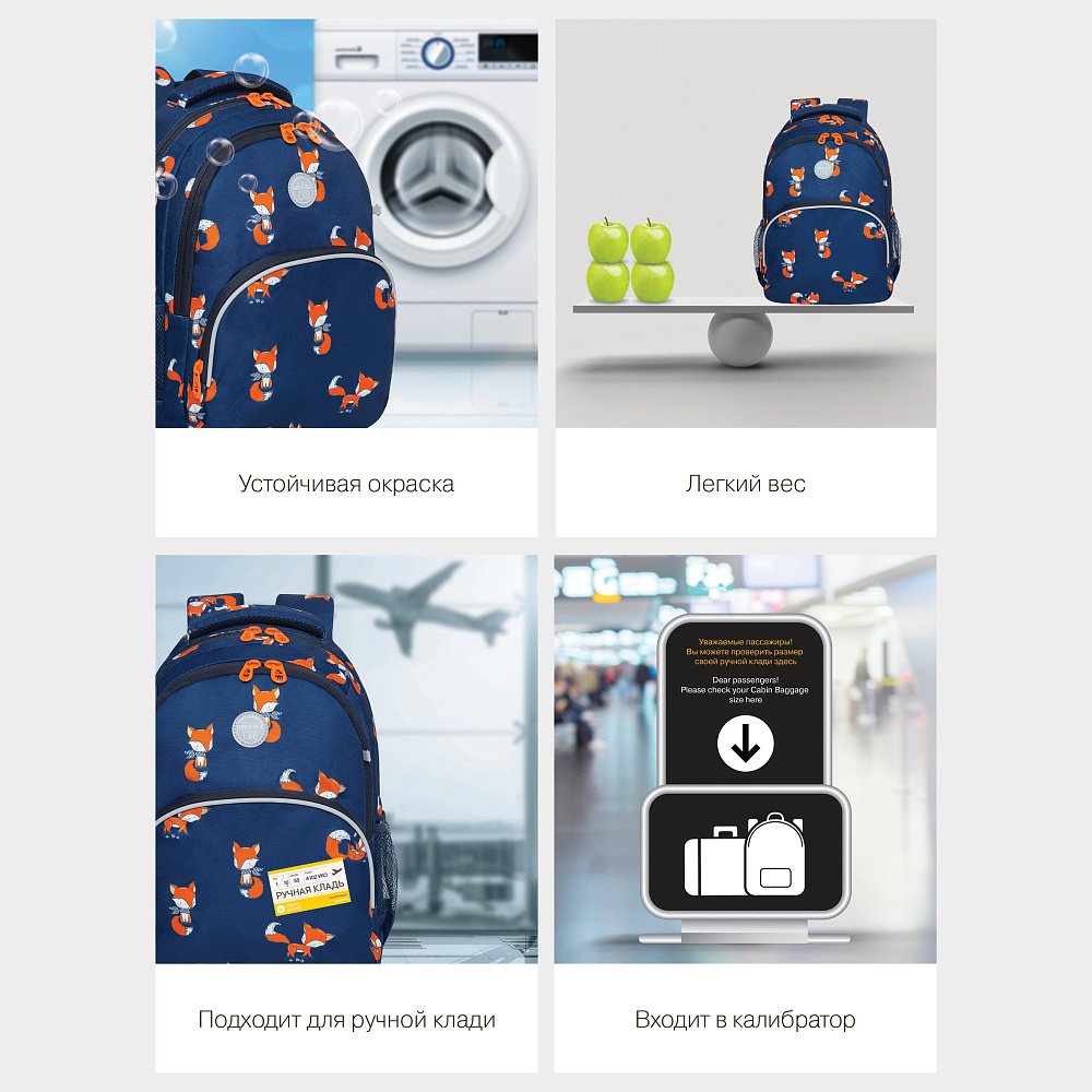 RG-260-6 Рюкзак школьный