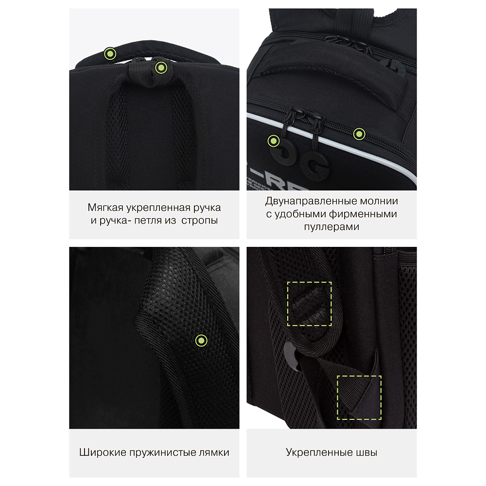 RAw-595-1 Рюкзак школьный